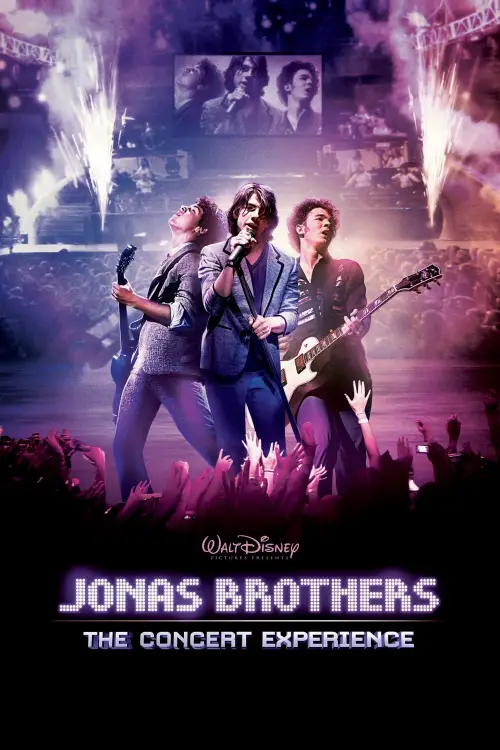 Movie poster "Jonas Brothers: The Concert Experience"