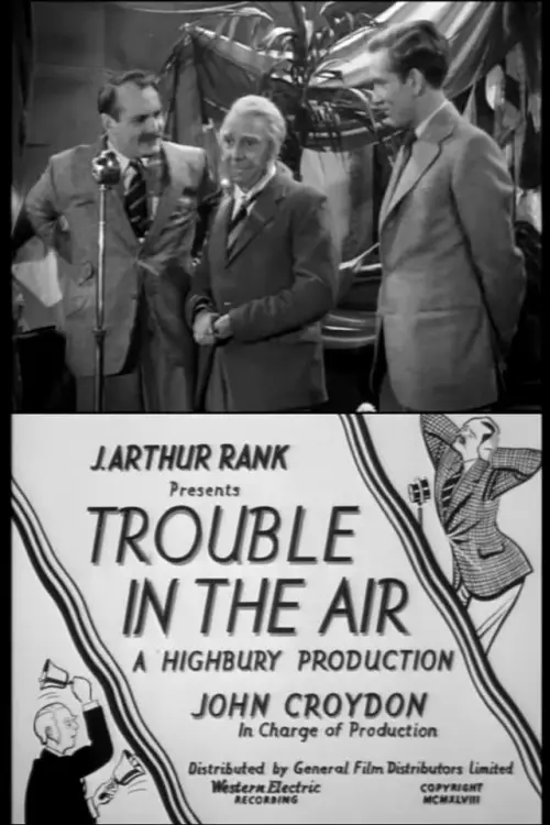 Movie poster "Trouble in the Air"