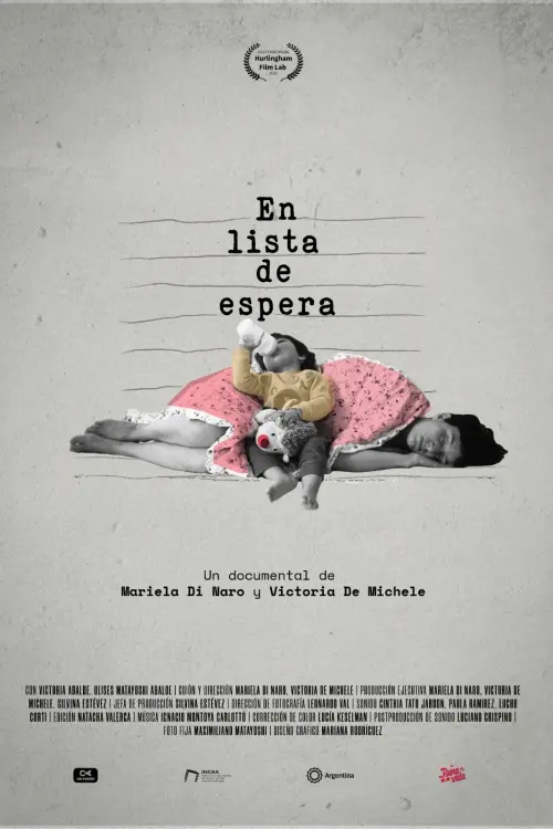 Movie poster "En lista de espera"