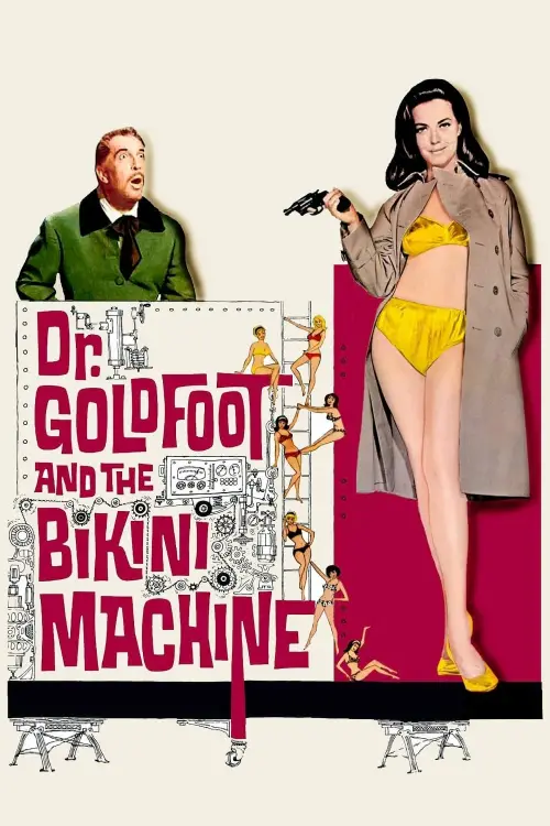 Movie poster "Dr. Goldfoot and the Bikini Machine"