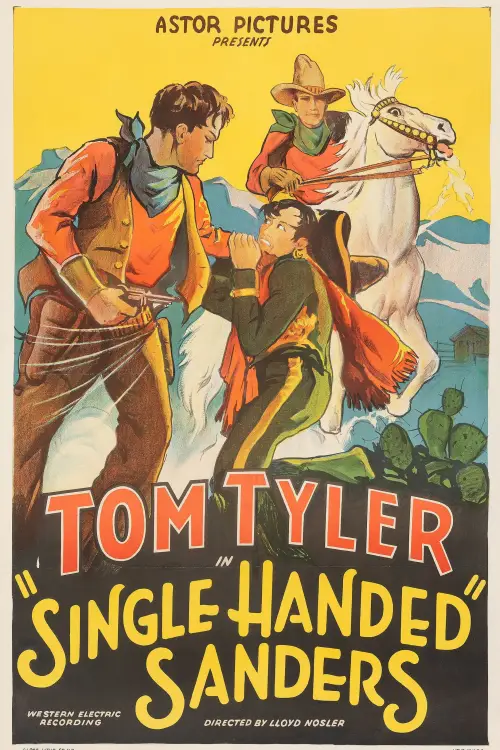 Movie poster "Single-Handed Sanders"
