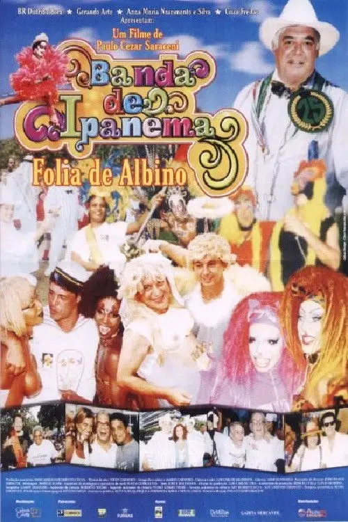 Movie poster "Banda de Ipanema — Folia de Albino"