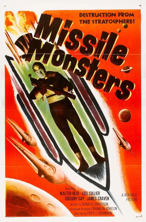 Movie poster "Missile Monsters"