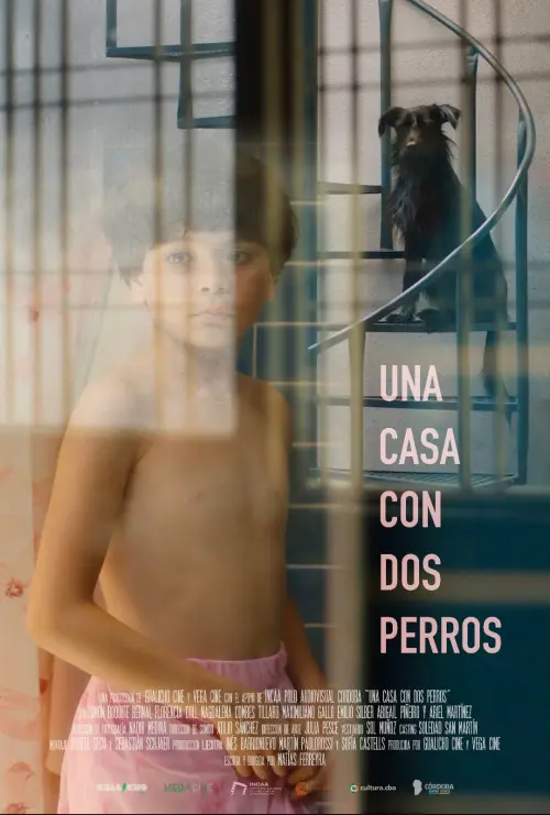 Movie poster "Una casa con dos perros"