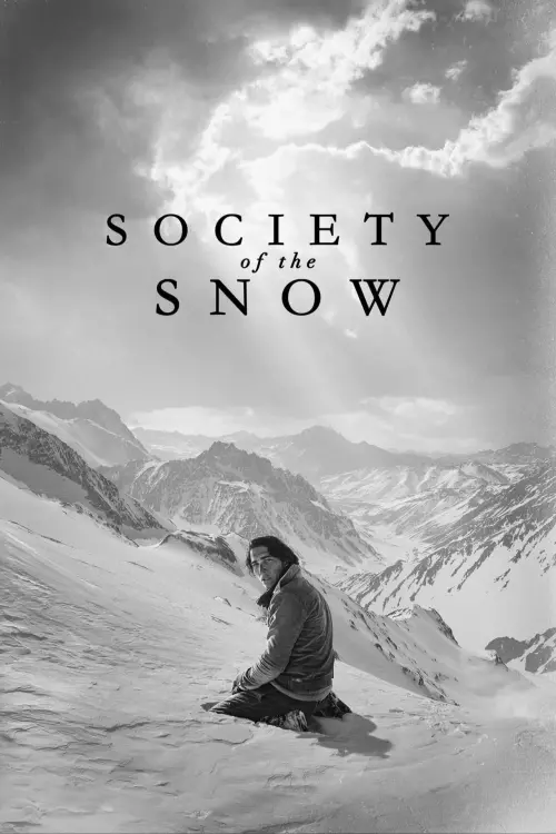 Movie poster "Society of the Snow"
