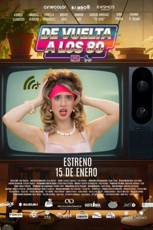 Movie poster "De vuelta a los 80"