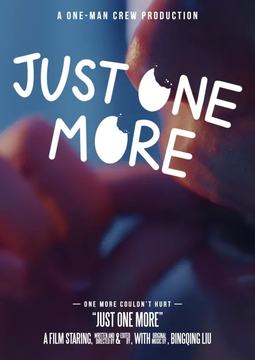 Movie poster "Just One More"