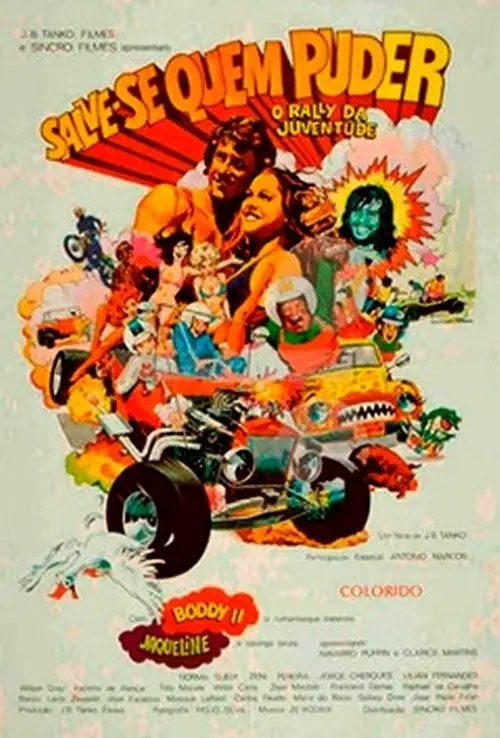 Movie poster "Salve-Se Quem Puder - O Rally da Juventude"