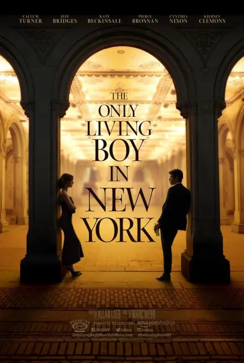 Movie poster "The Only Living Boy in New York"