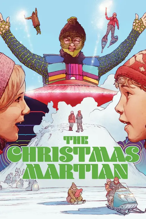Movie poster "The Christmas Martian"