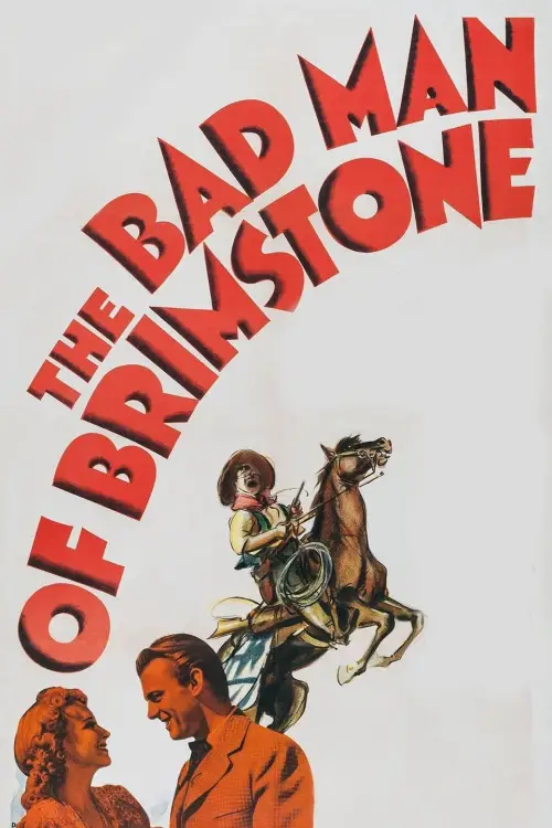 Movie poster "The Bad Man of Brimstone"
