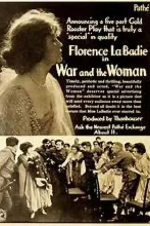 Movie poster "War and the Woman"