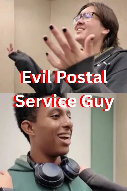 Movie poster "Evil Postal Service Guy"