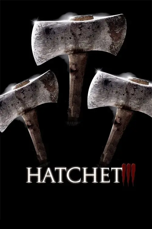 Movie poster "Hatchet III"
