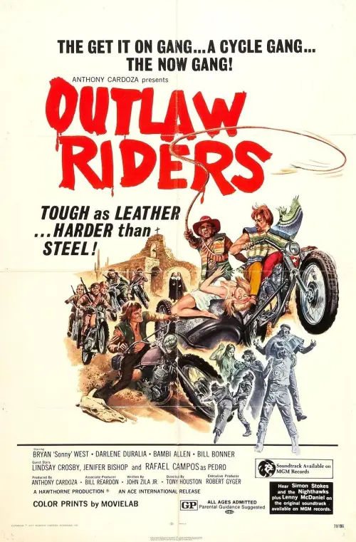 Movie poster "Outlaw Riders"