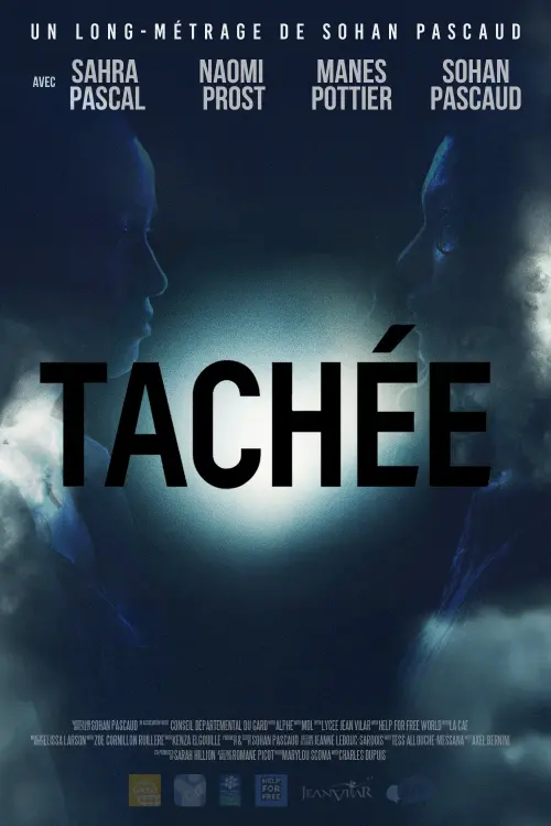 Movie poster "TACHÉE"