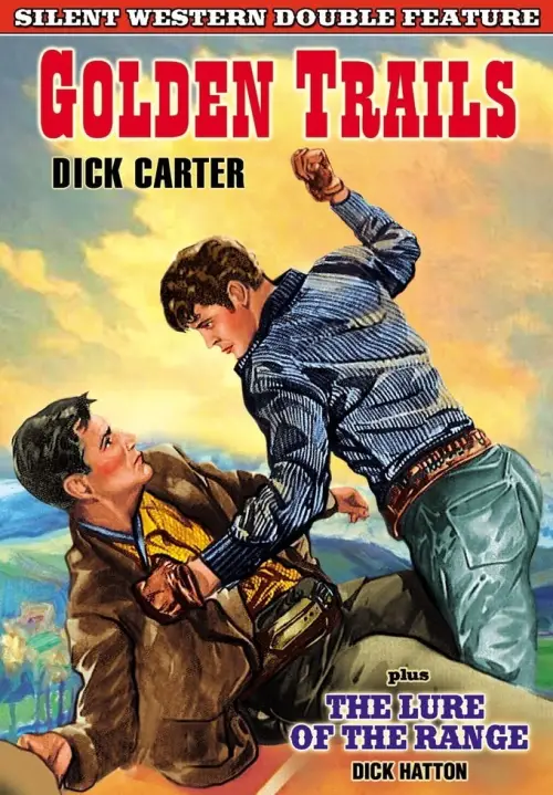 Movie poster "The Golden Trail"