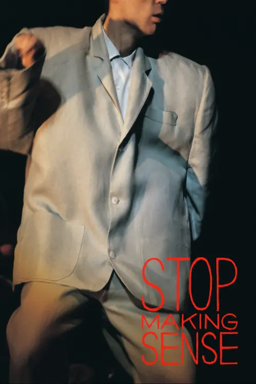 Movie poster "Stop Making Sense"