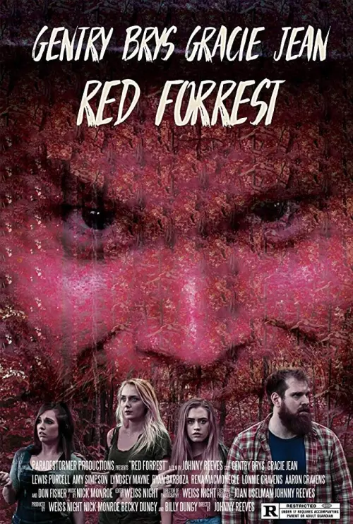 Movie poster "Red Forrest"
