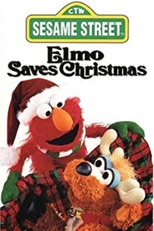 Movie poster "Sesame Street: Elmo Saves Christmas"