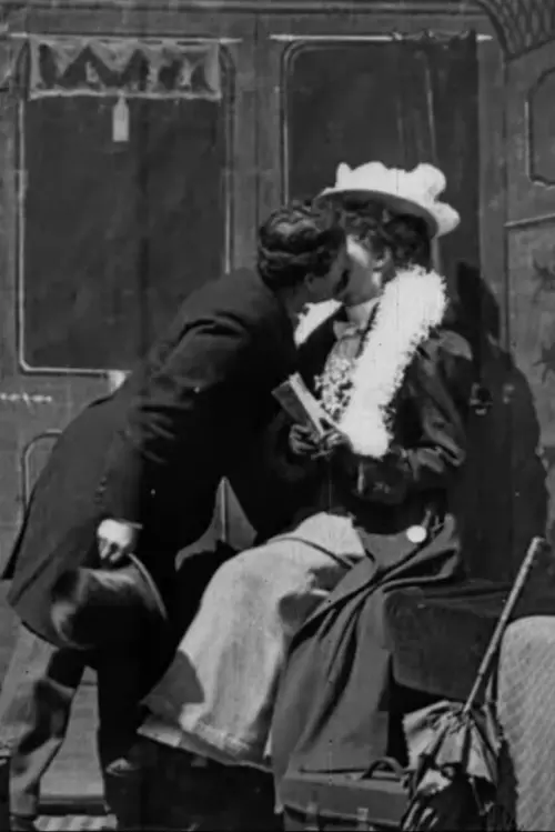 Movie poster "The Kiss in the Tunnel"