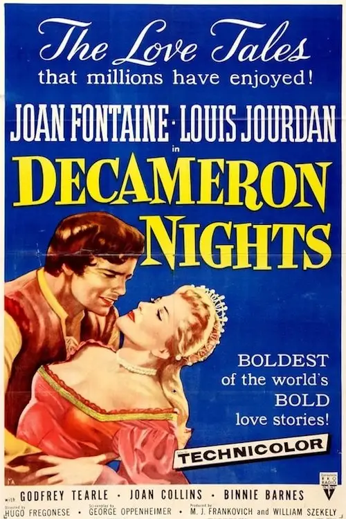 Movie poster "Decameron Nights"