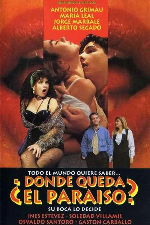 Movie poster "¿Dónde queda el paraíso?"