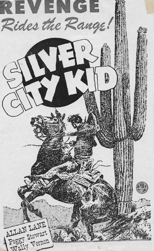 Movie poster "Silver City Kid"
