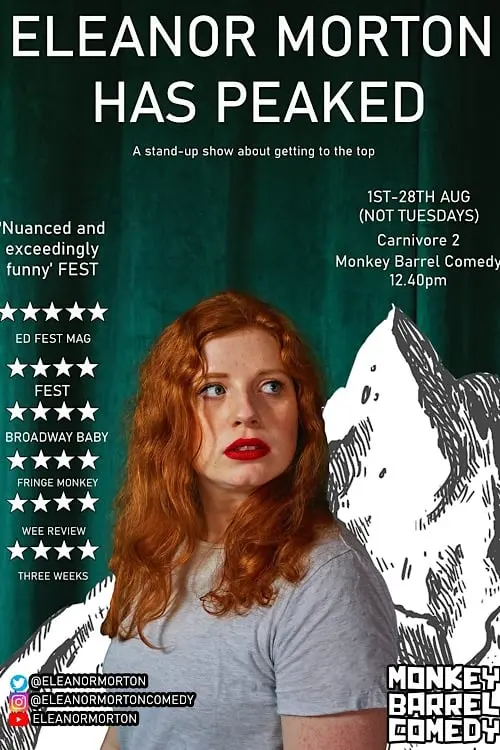 Movie poster "Eleanor Morton Has Peaked"