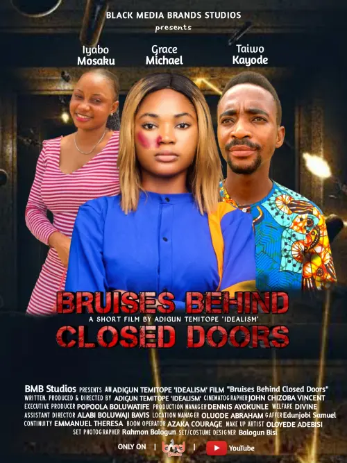 Movie poster "Bruises Behind Closed Doors"