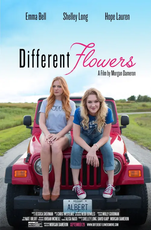 Movie poster "Different Flowers"