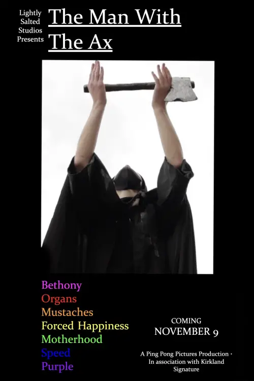 Movie poster "The Man With The Ax"