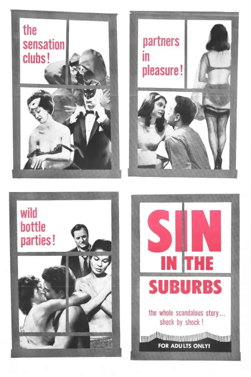 Movie poster "Sin in the Suburbs"