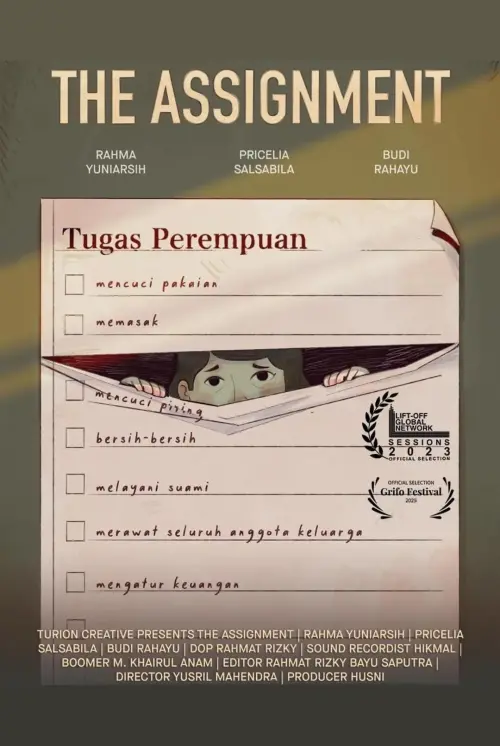 Movie poster "The Assignment"