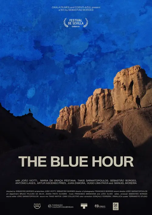 Movie poster "The Blue Hour"