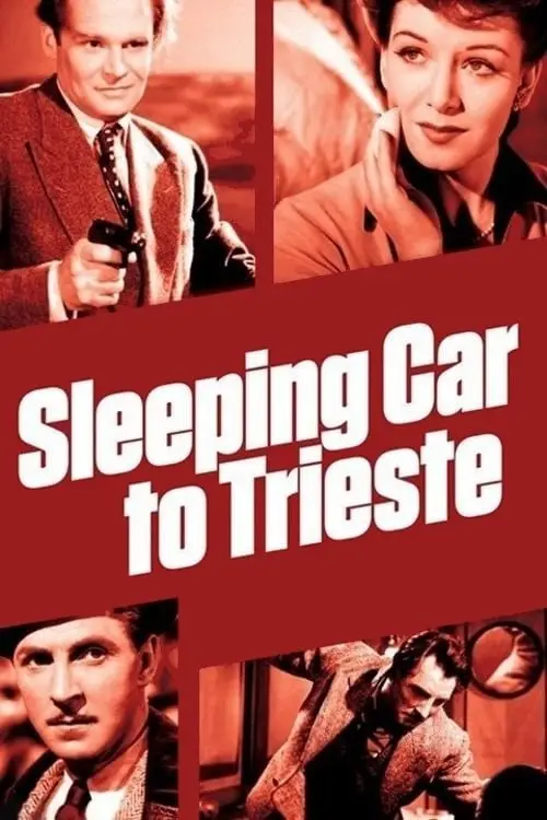 Movie poster "Sleeping Car to Trieste"