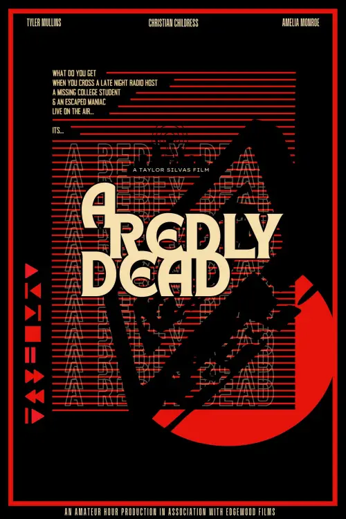 Movie poster "A Redly Dead"