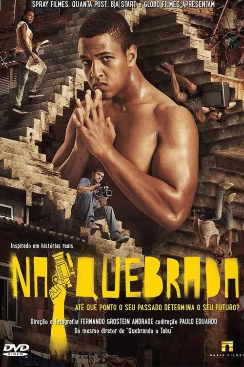 Movie poster "Na Quebrada"