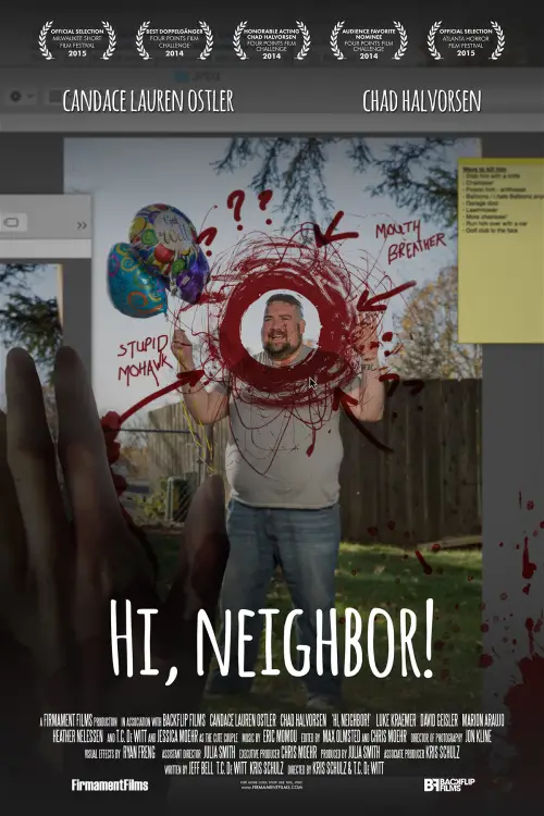 Movie poster "Hi, Neighbor"