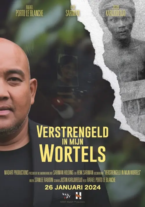 Movie poster "Verstrengeld in mijn wortels"