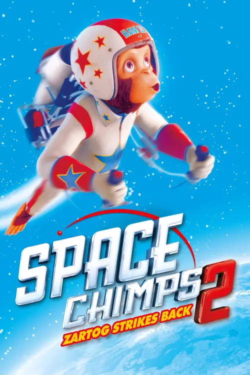 Movie poster "Space Chimps 2: Zartog Strikes Back"
