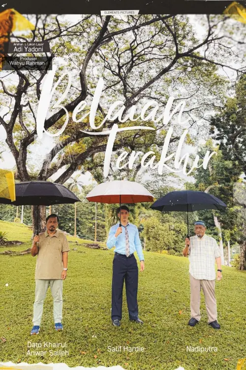 Movie poster "Belaian Terakhir"