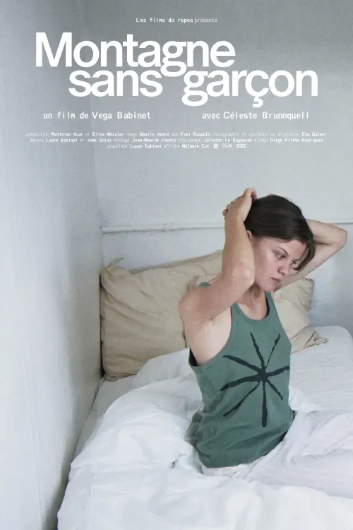 Movie poster "Montagne without boy"