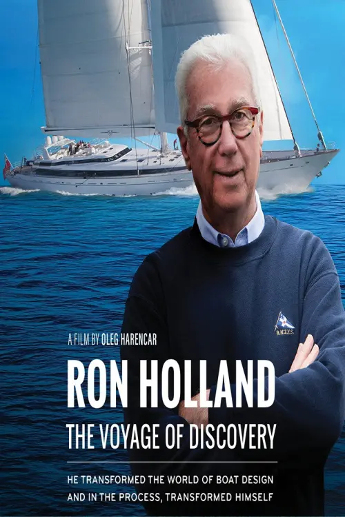 Movie poster "Ron Holland: The Voyage of Discovery"