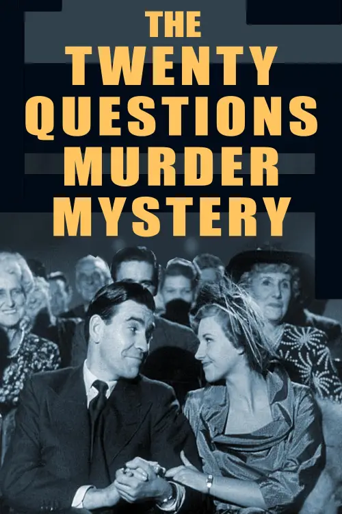 Movie poster "The Twenty Questions Murder Mystery"