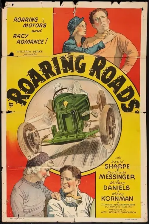 Movie poster "Roaring Roads"