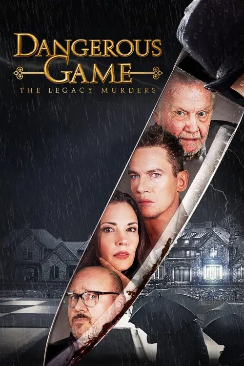 Movie poster "Dangerous Game: The Legacy Murders"