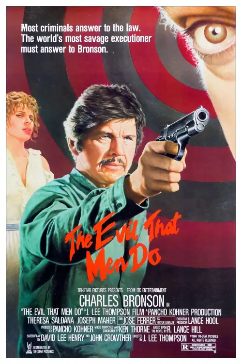 Movie poster "The Evil That Men Do"