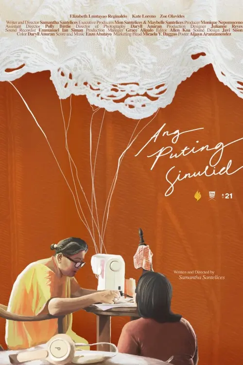 Movie poster "Ang Puting Sinulid"