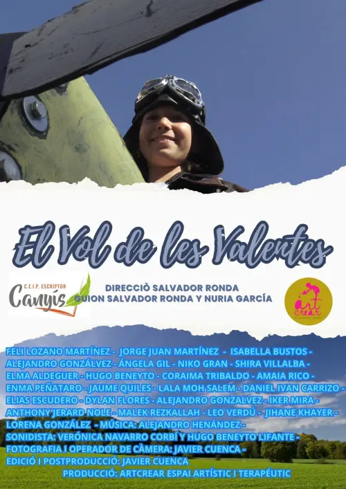 Movie poster "El vol de les valentes"